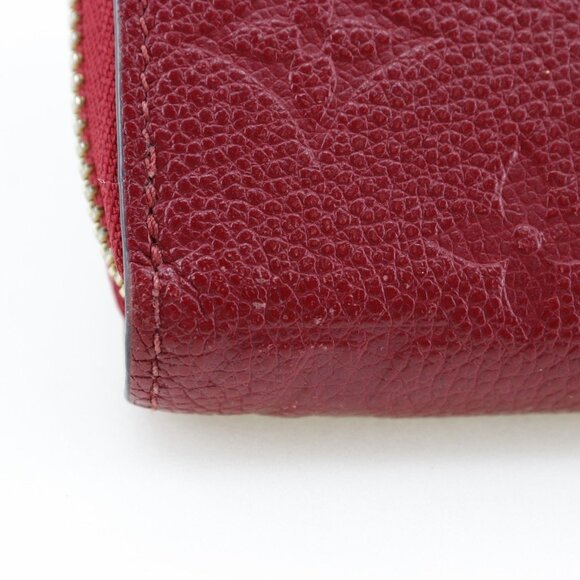 LOUIS VUITTON Red Monogram Wallet - Picture 13 of 16